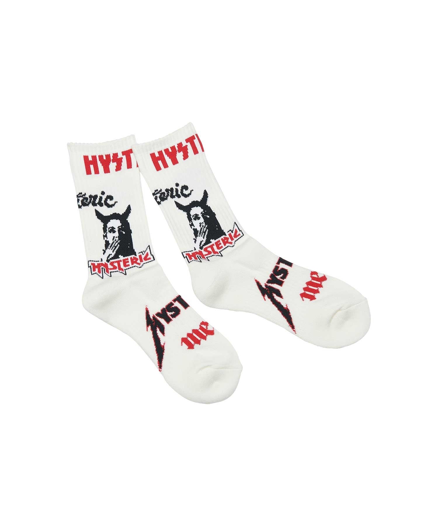 Metal Logo Sports Socks