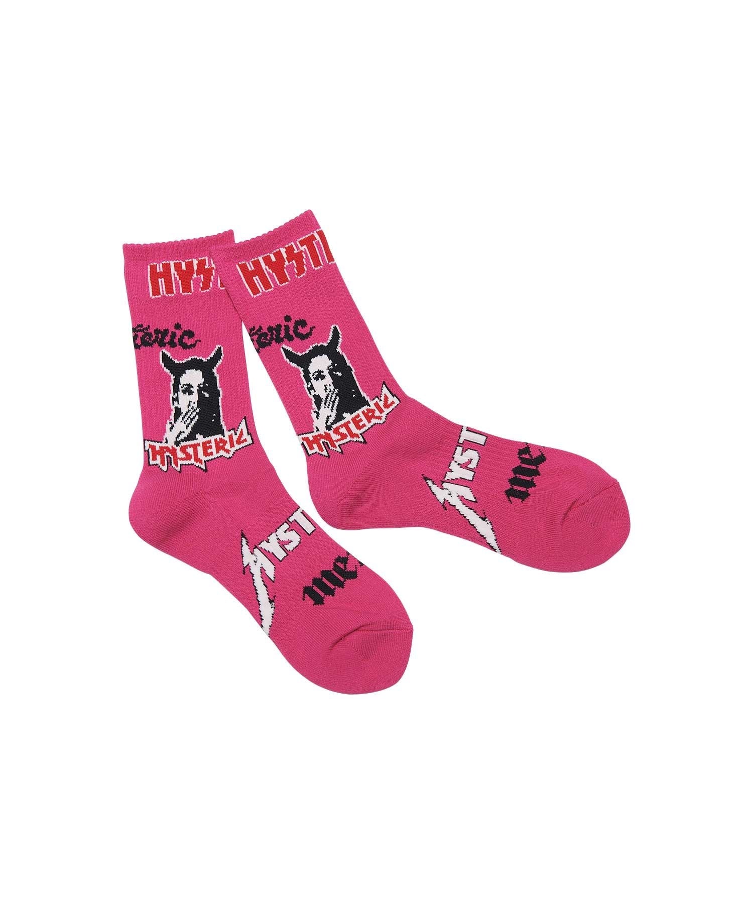 Metal Logo Sports Socks