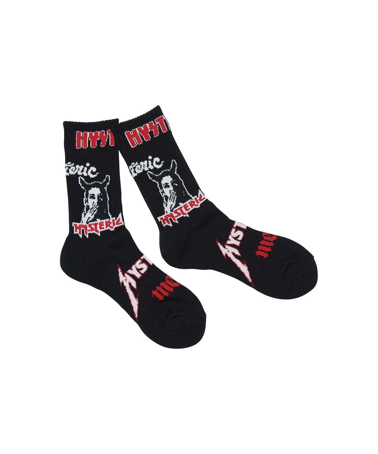 Metal Logo Sports Socks