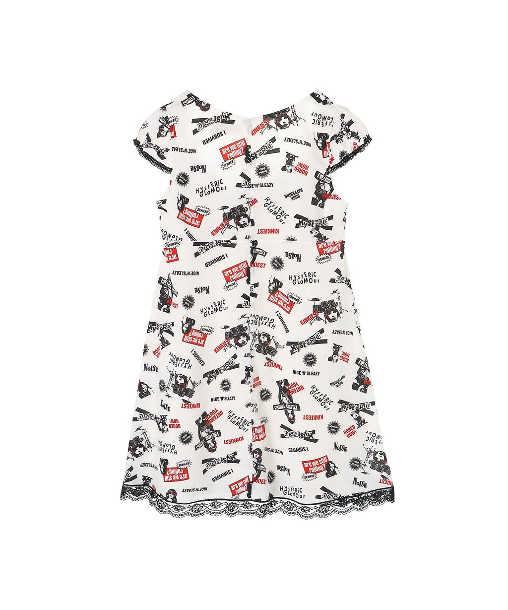 Rock Happening Pattern One Piece