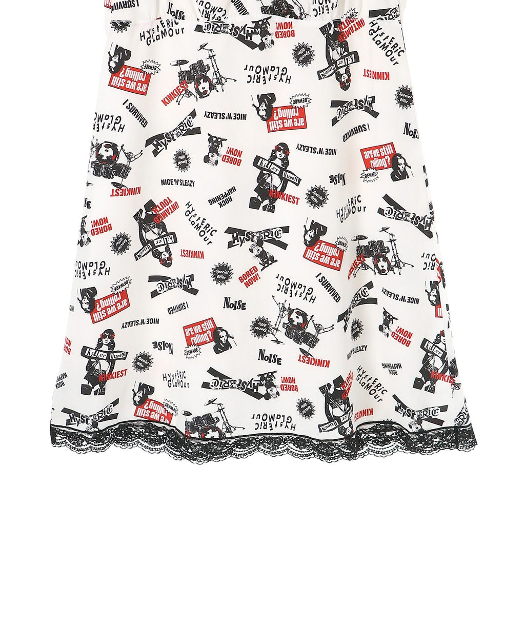 Rock Happening Pattern One Piece