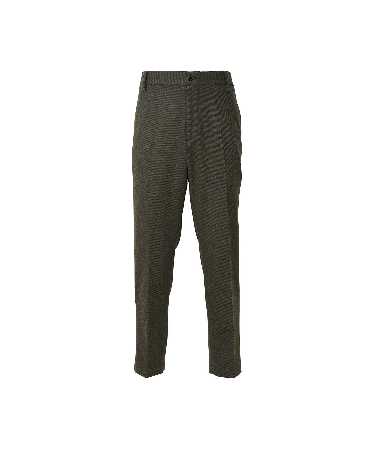 Tapered Slacks Pants - Green