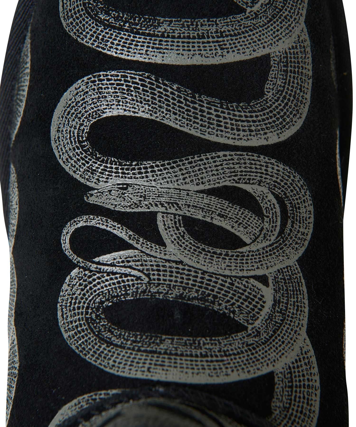 SNAKE LOOP Platform Boots
