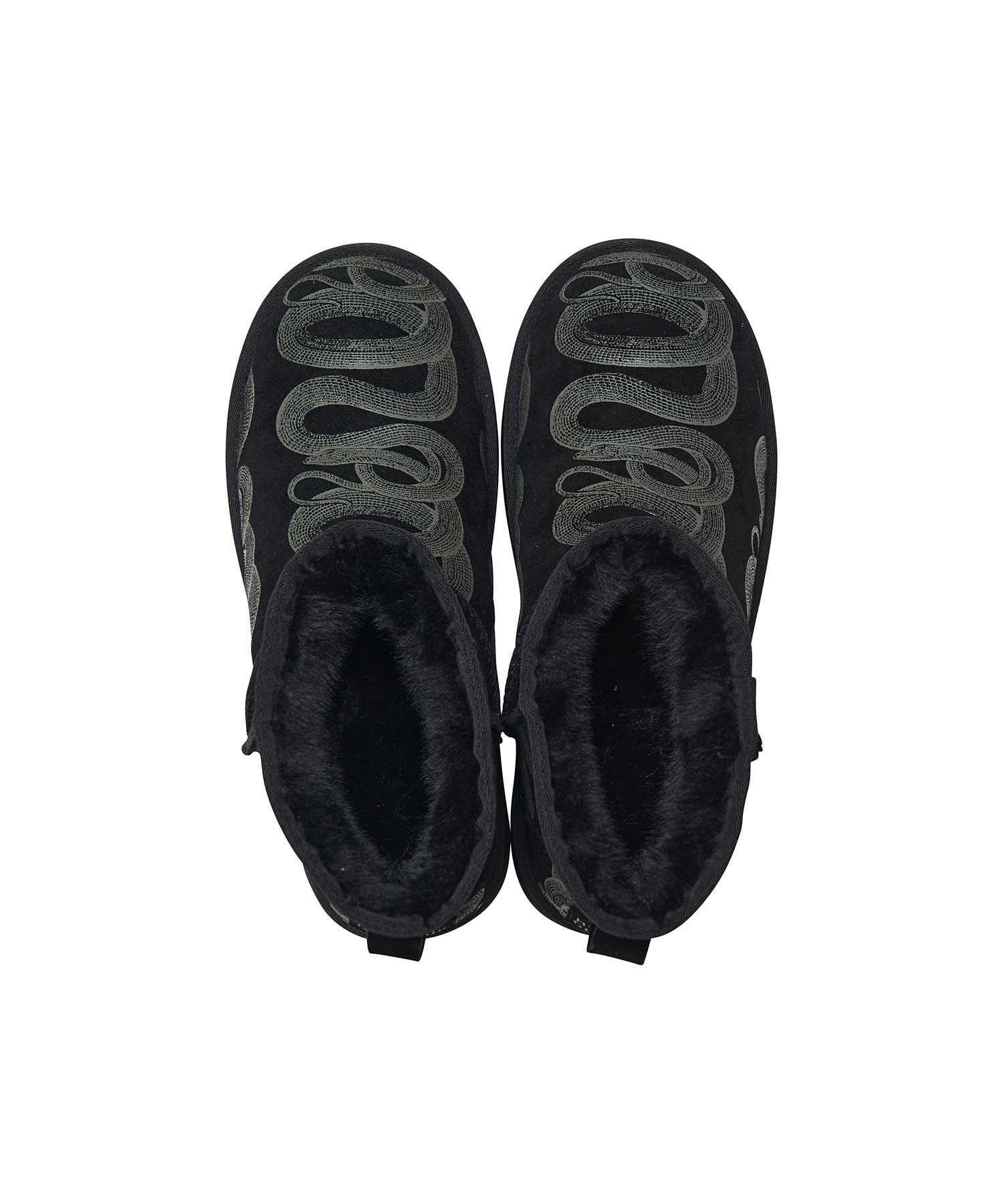 SNAKE LOOP Platform Boots
