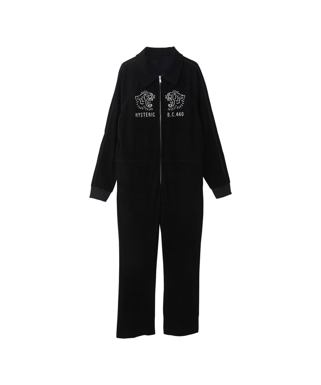 Hysteric Tiger Embroidery All-in-One - Black