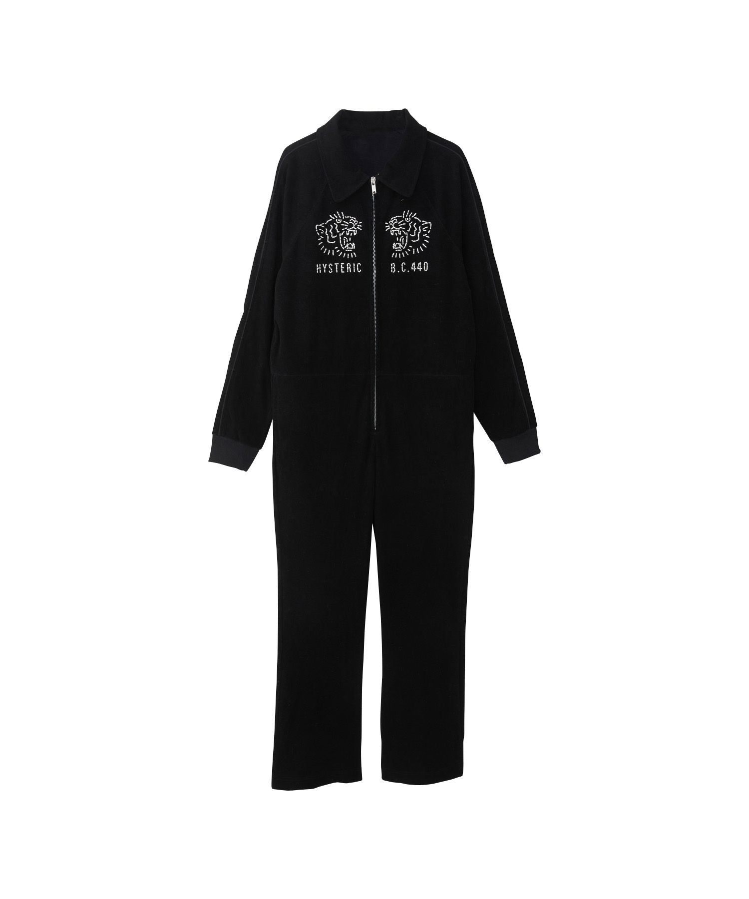 Hysteric Tiger Embroidery All-in-One - Black