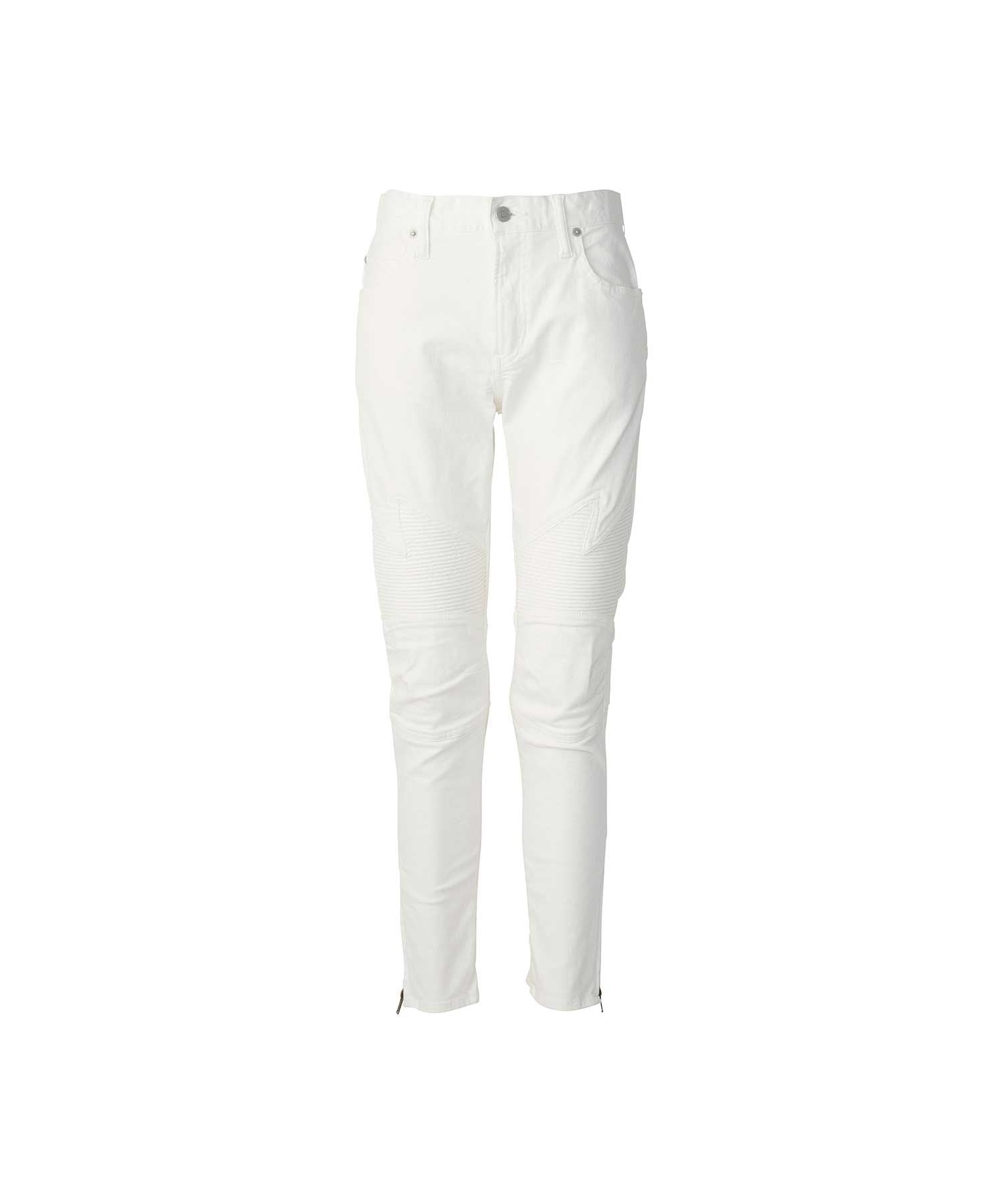 Box Logo Shirring Denim Pants