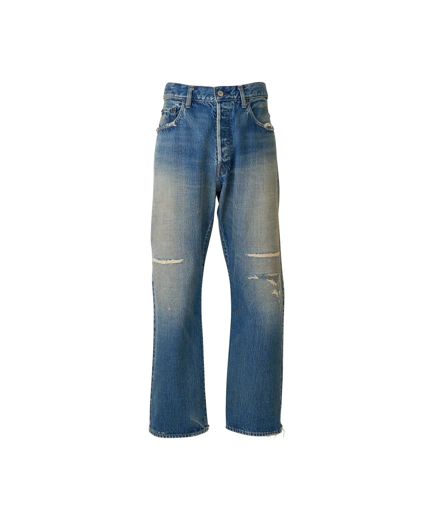 AAR Processing Straight Denim Pants - Dark Indigo Blue