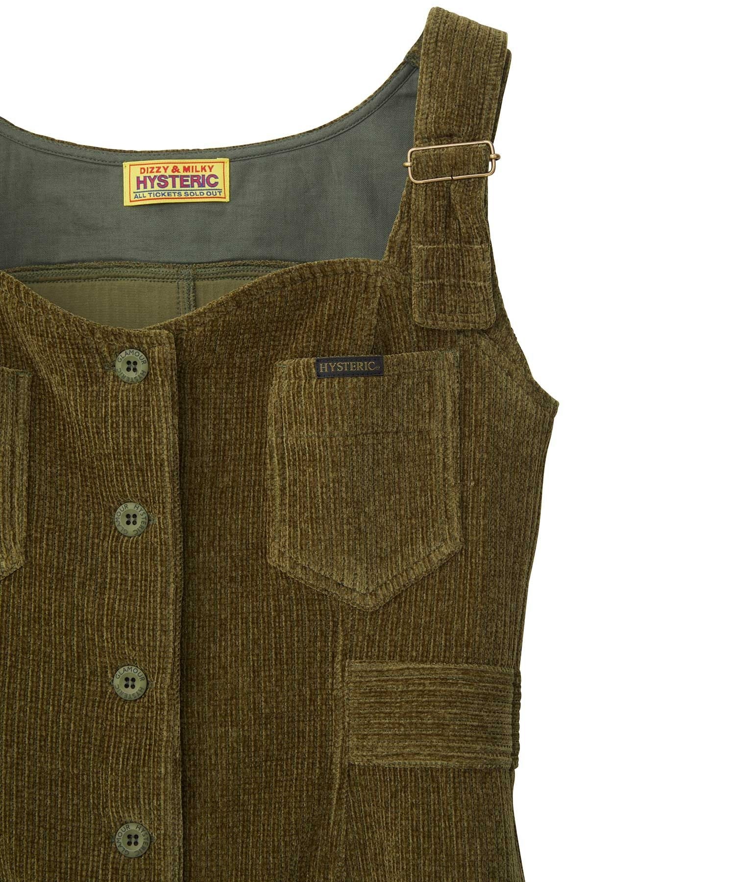 Corduroy Jumper Skirt