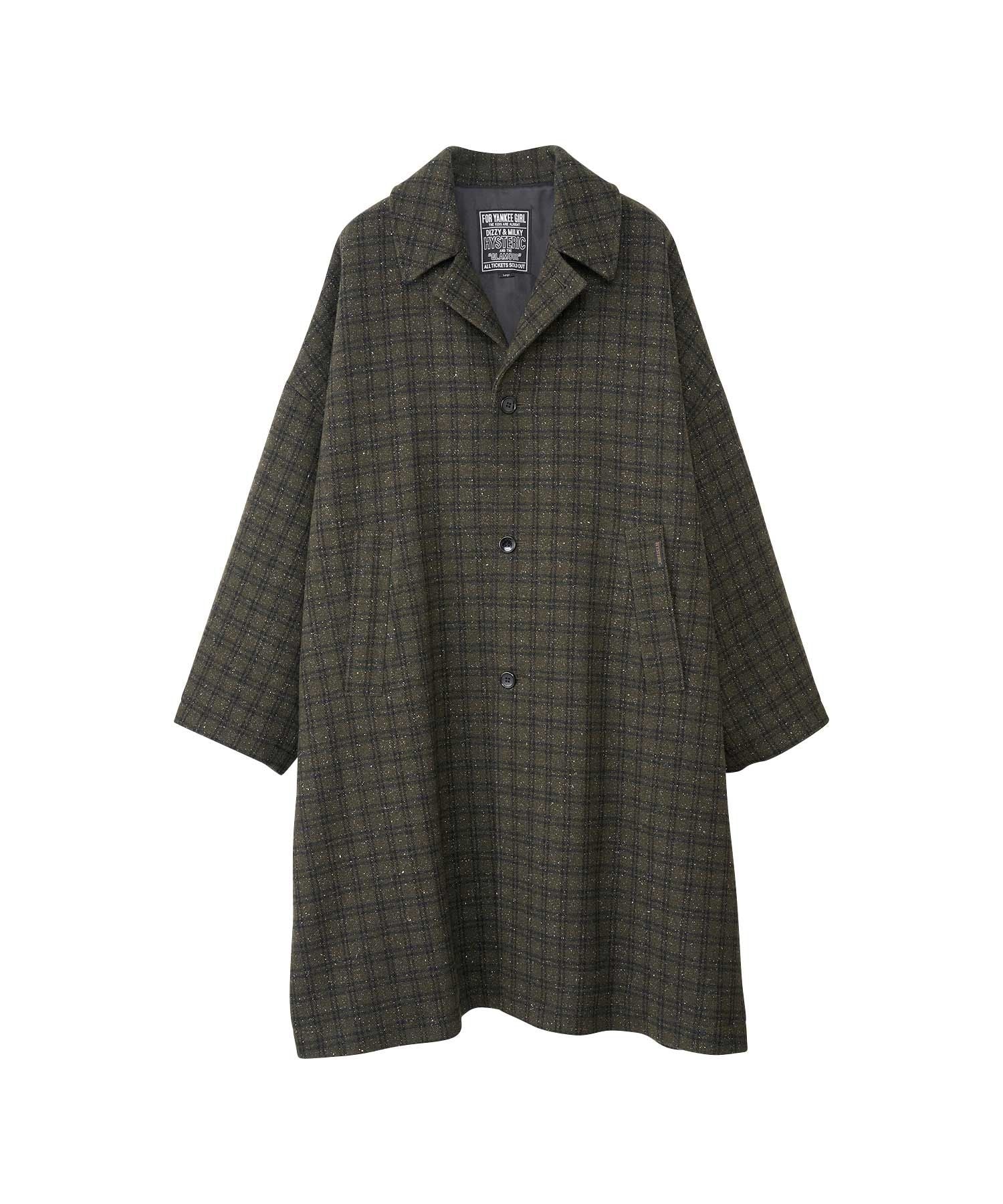 Blank Embroidered Chester Coat - Green Other