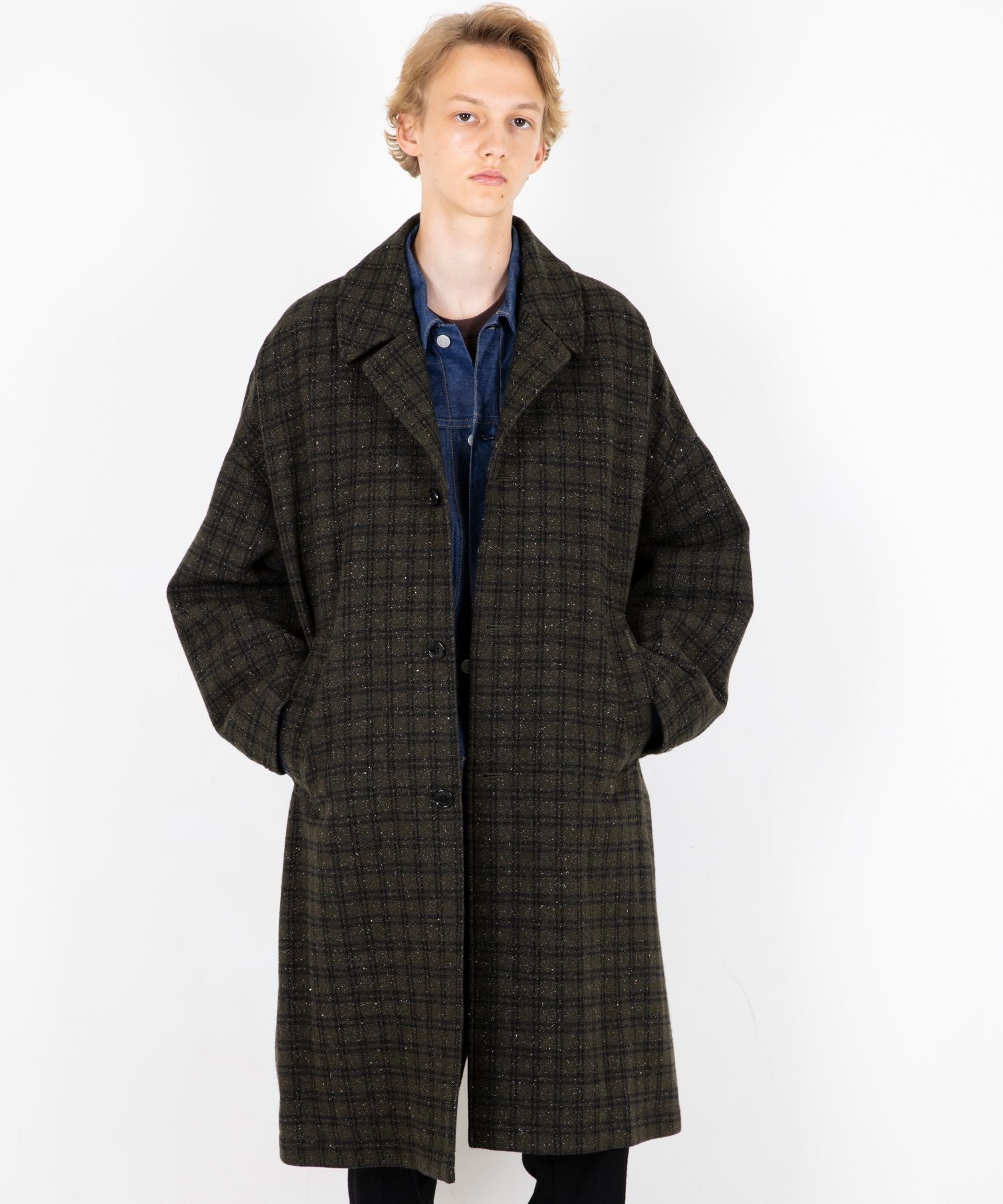 Blank Embroidered Chester Coat