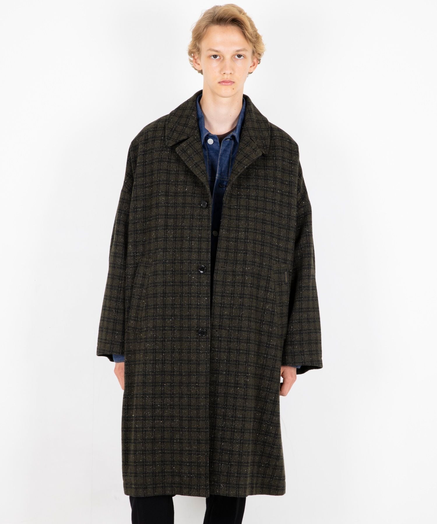 Blank Embroidered Chester Coat