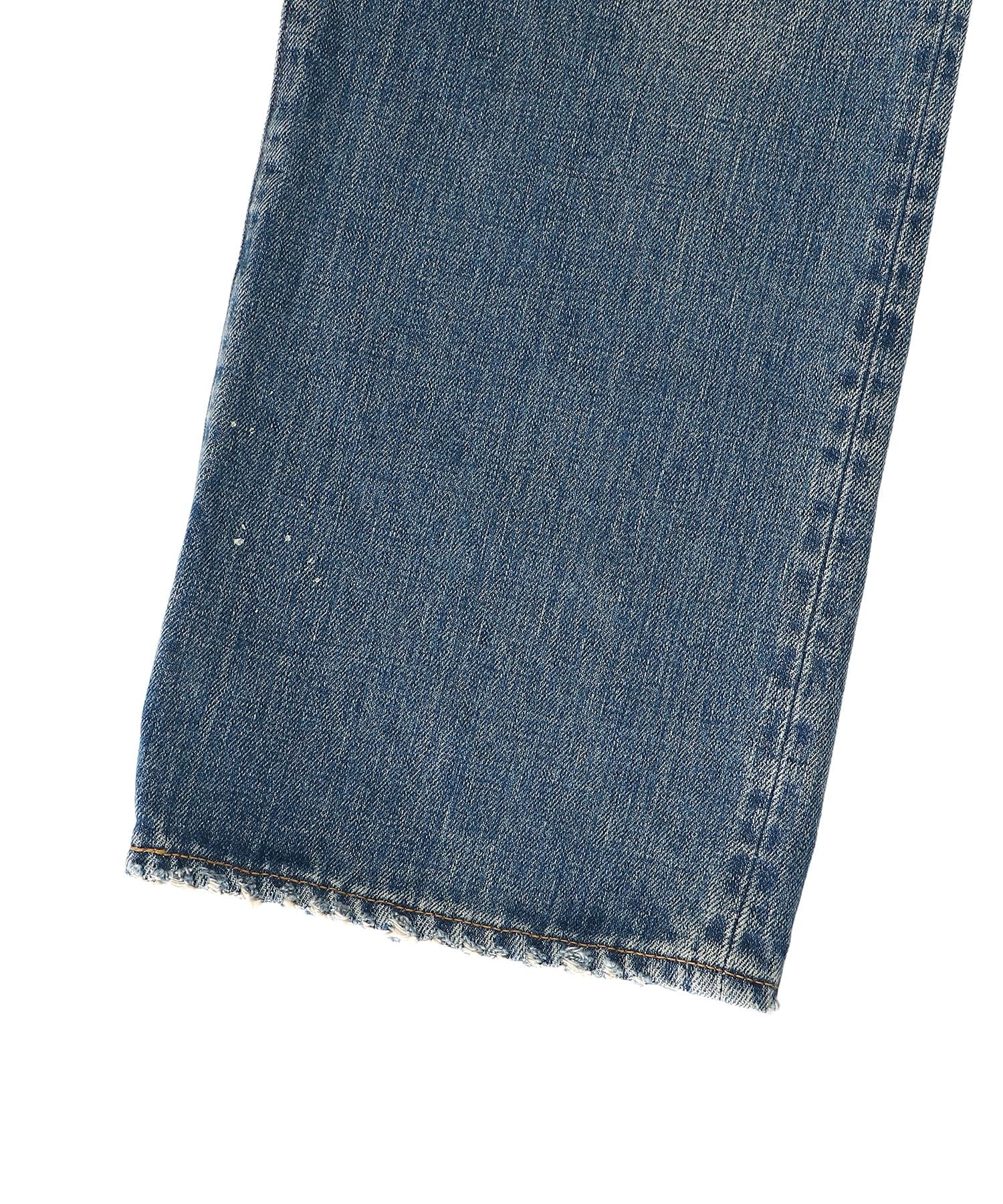 Straight Denim Pants