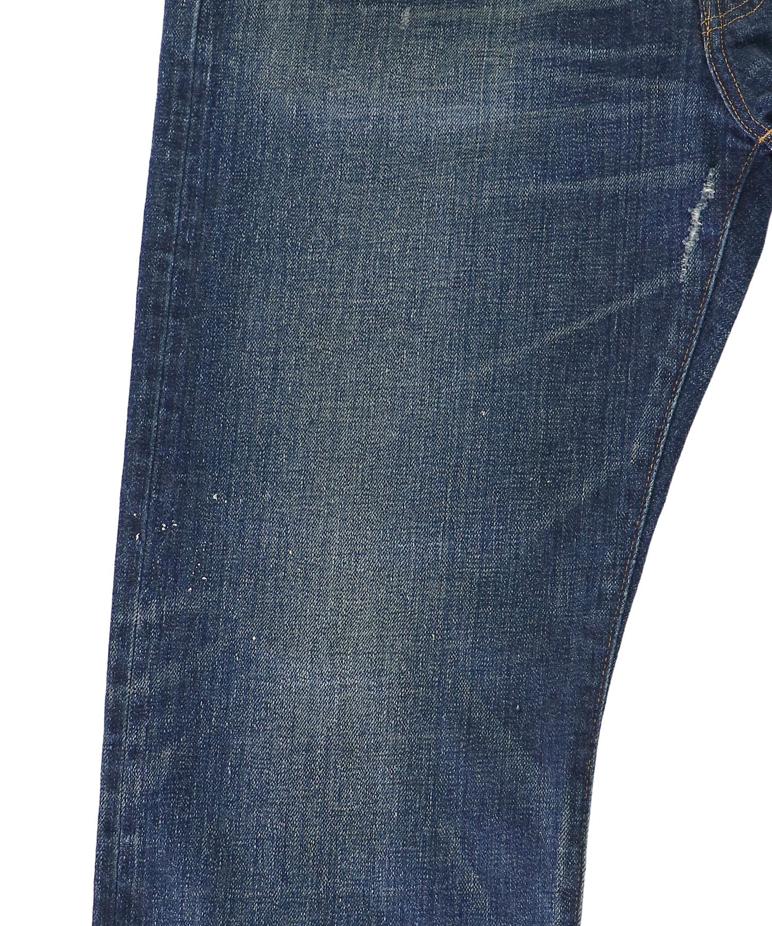 Straight Denim Pants