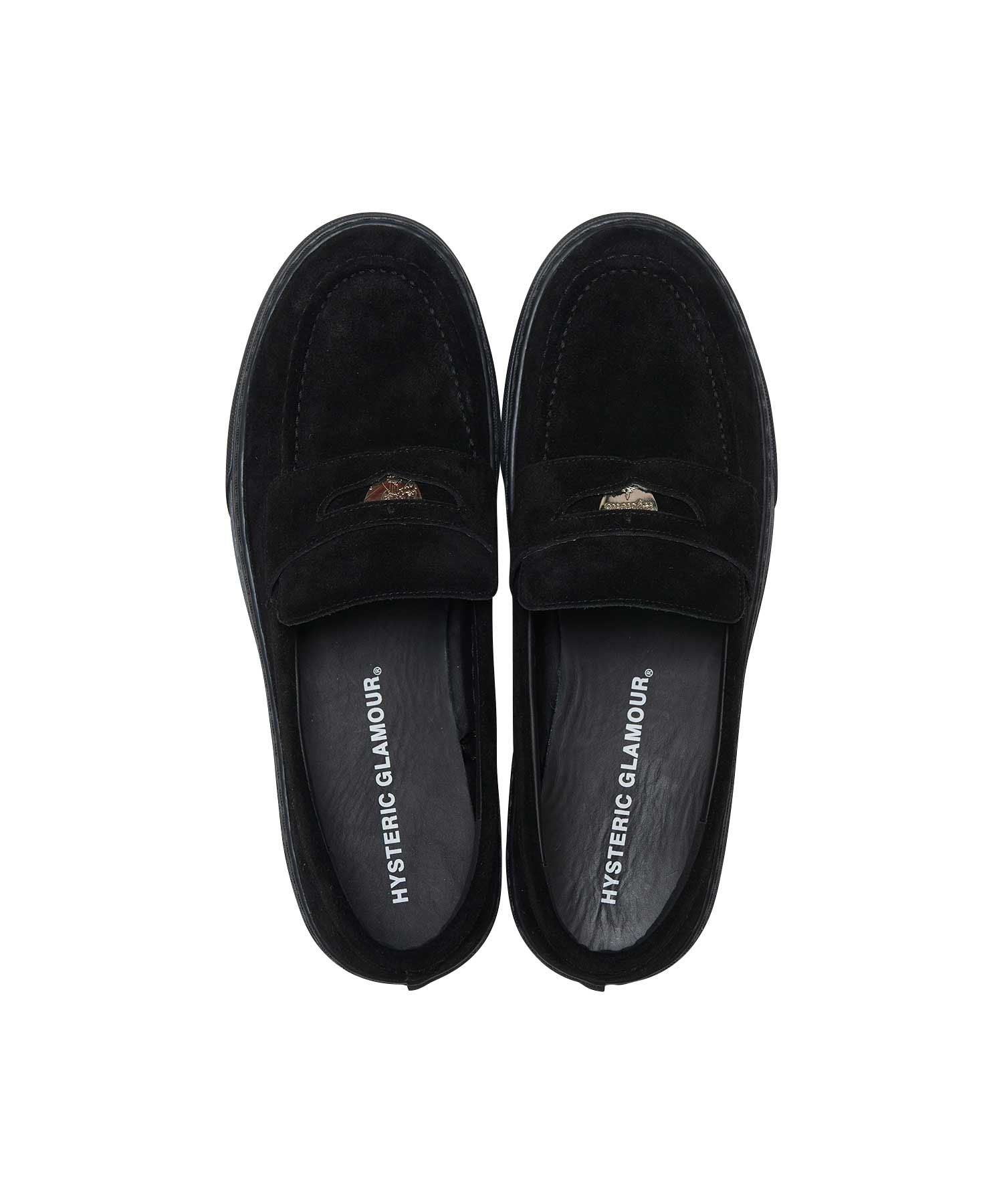 Woman On Skull Pick Penny Loafer Sneakers