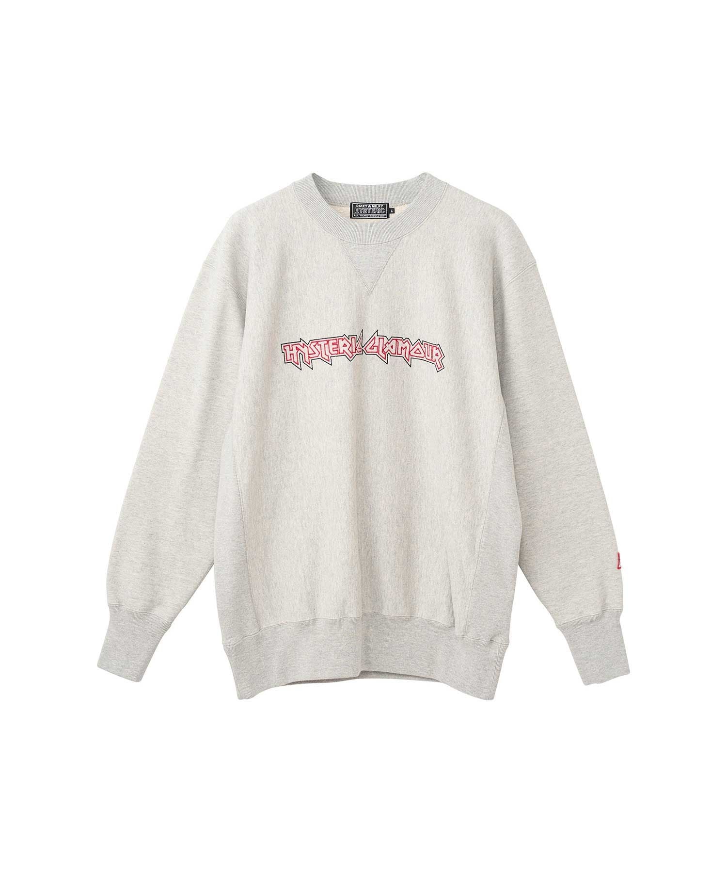 MAIDEN LOGO Embroidery Sweat - Top Gray