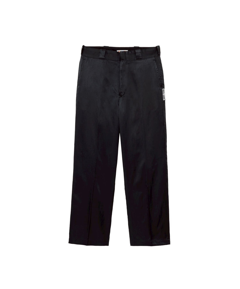 GDC/SATIN SLACKS - Black
