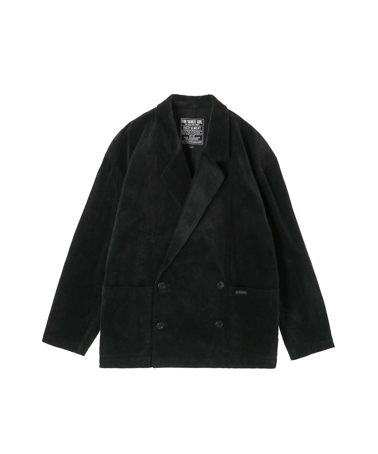 Double Breasted Jacket - Black