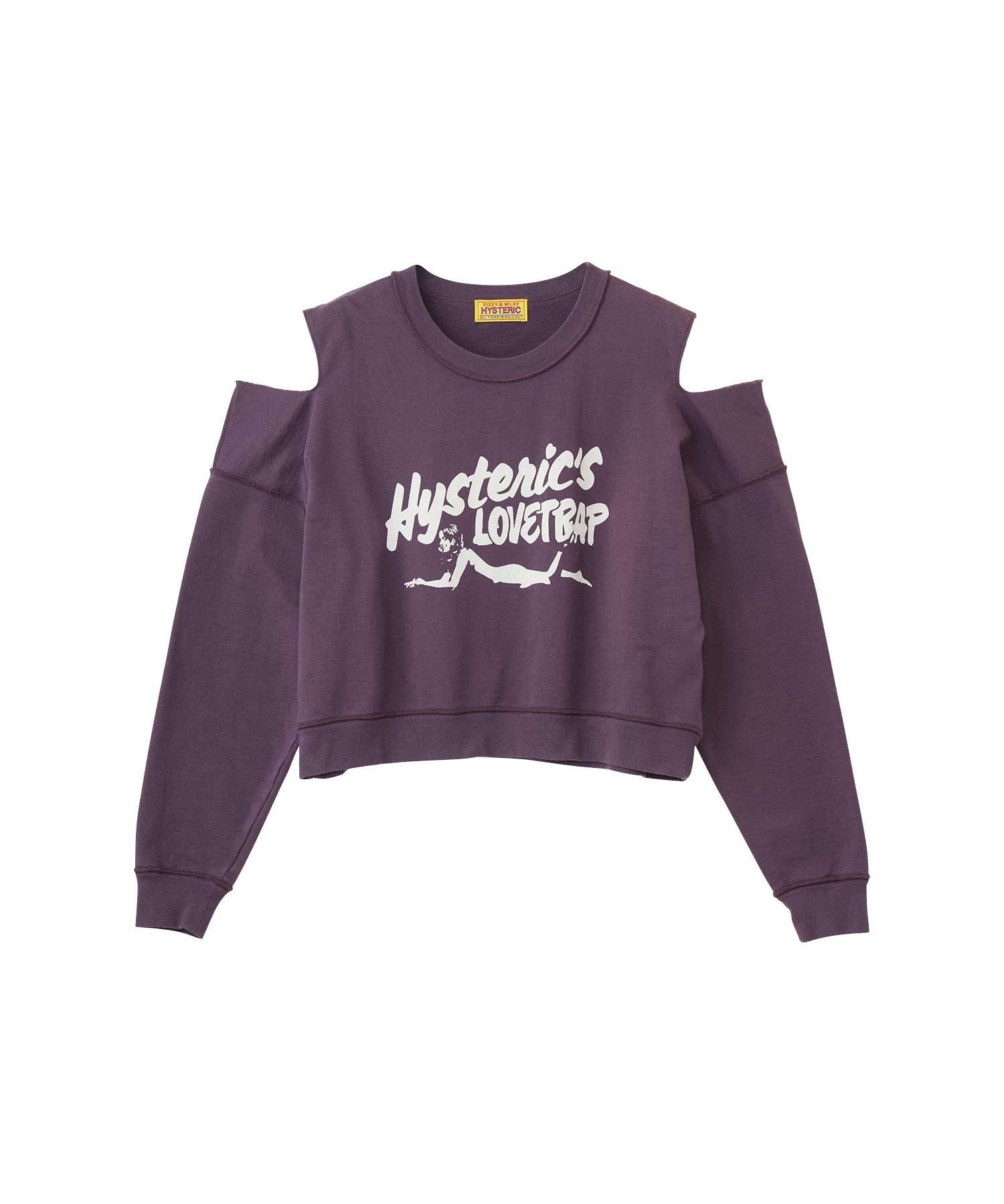 Hysteric's Lovetrap Short Sweat - Purple