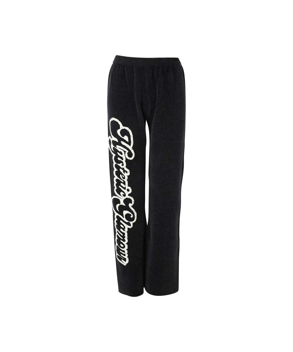 HYSTERIC GLAMOUR Knit Flare Pants - Black