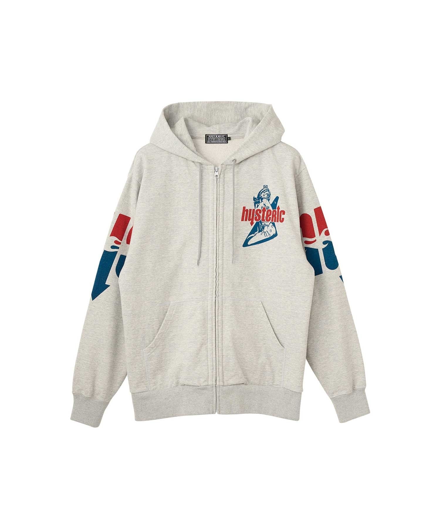 HYS Flare Logo Hoodie - Top Gray