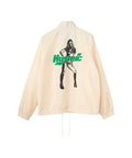 REVERB WOMAN Stand Collar Jacket - White