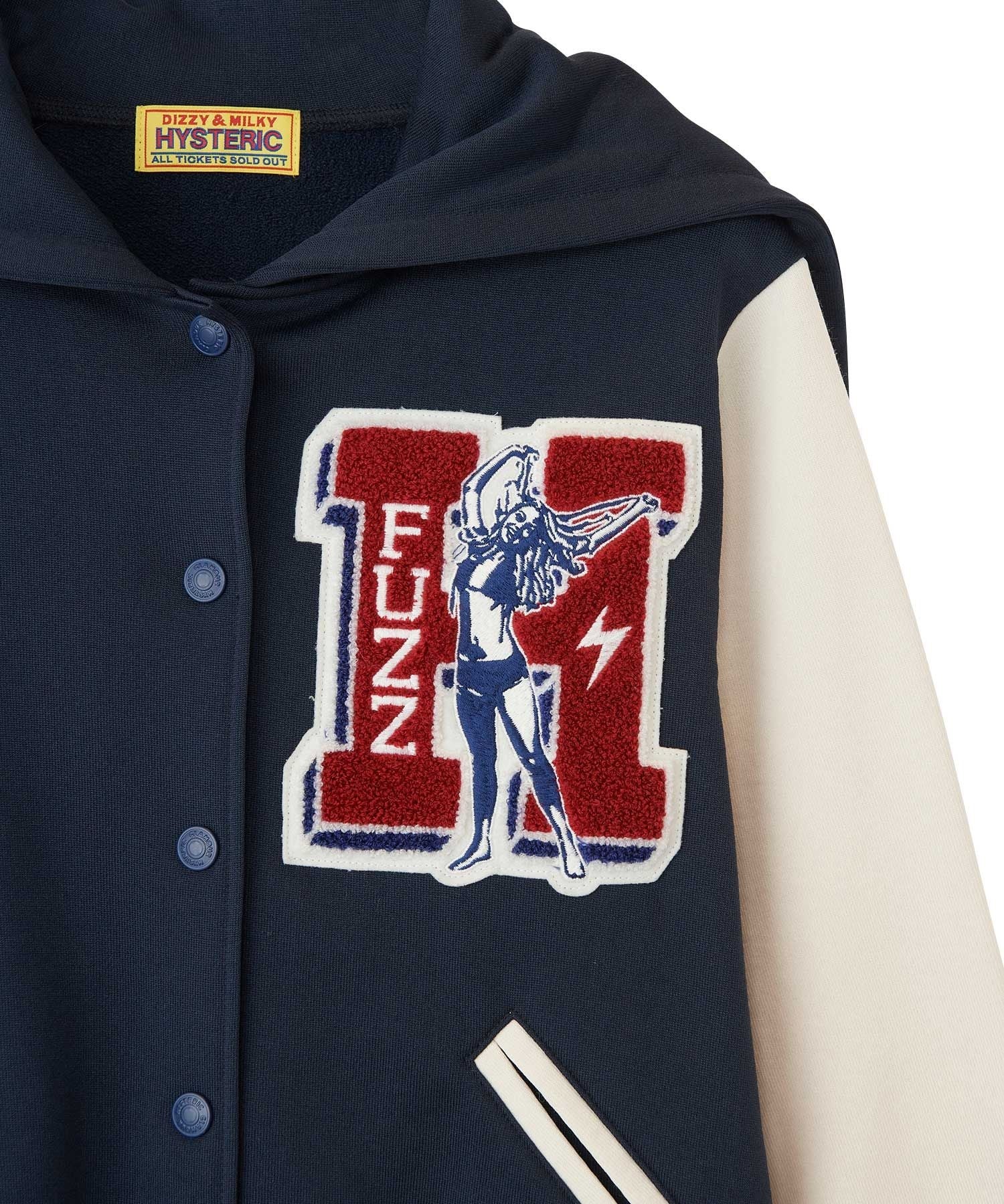 Hysteric Fuzz Varsity Jacket