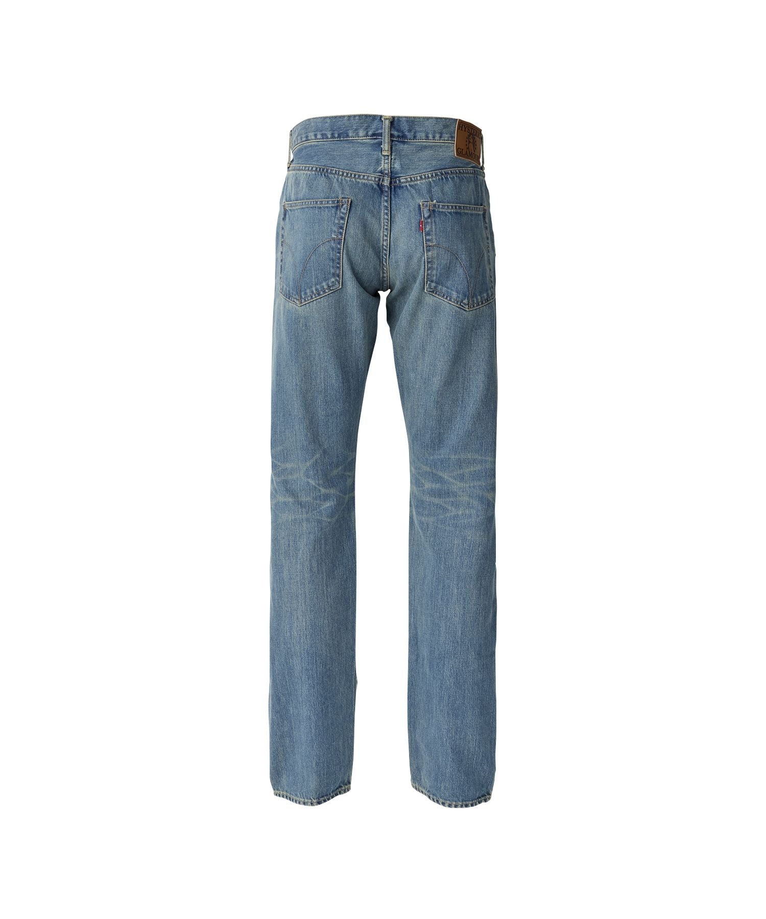HYS SP Processing Slim Straight Denim Pants