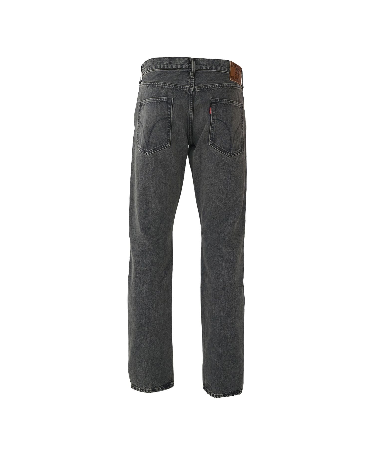HYS SP Processing Slim Straight Denim Pants