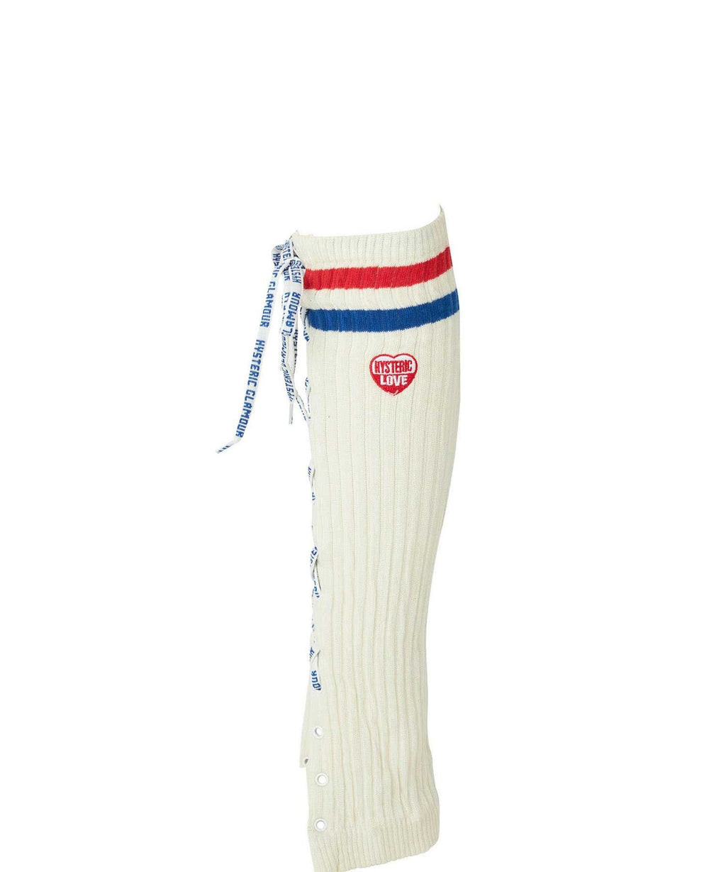 Voted/Hysteric Love Embroidered Leg Warmers