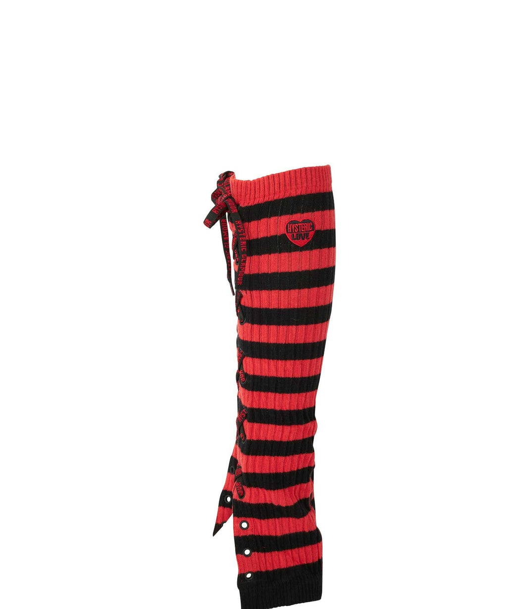 Voted/Hysteric Love Embroidered Leg Warmers