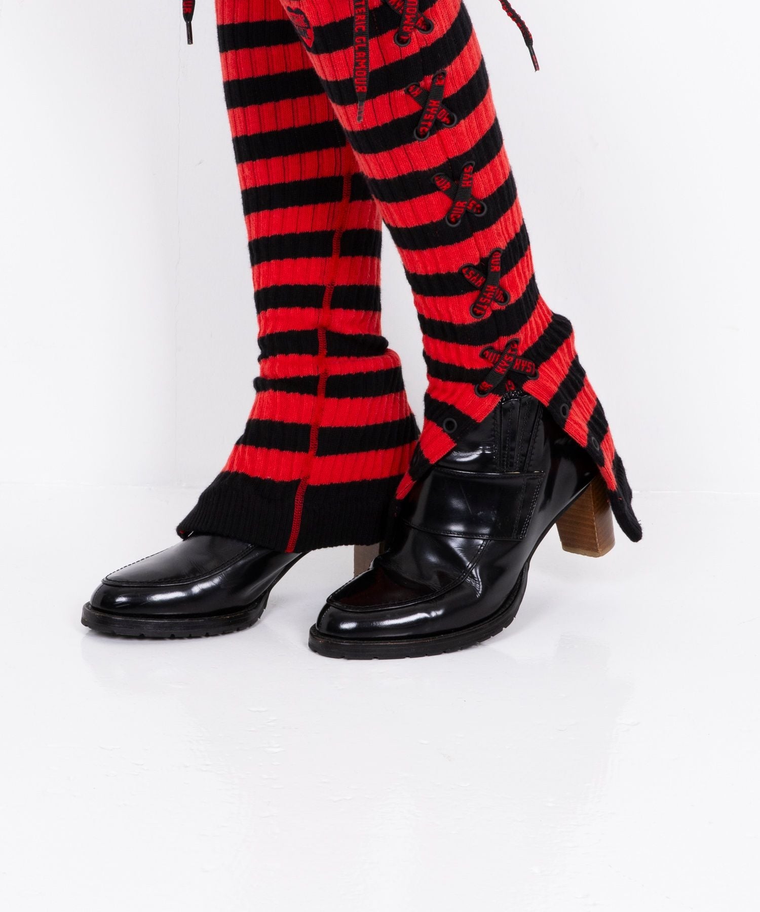 Voted/Hysteric Love Embroidered Leg Warmers