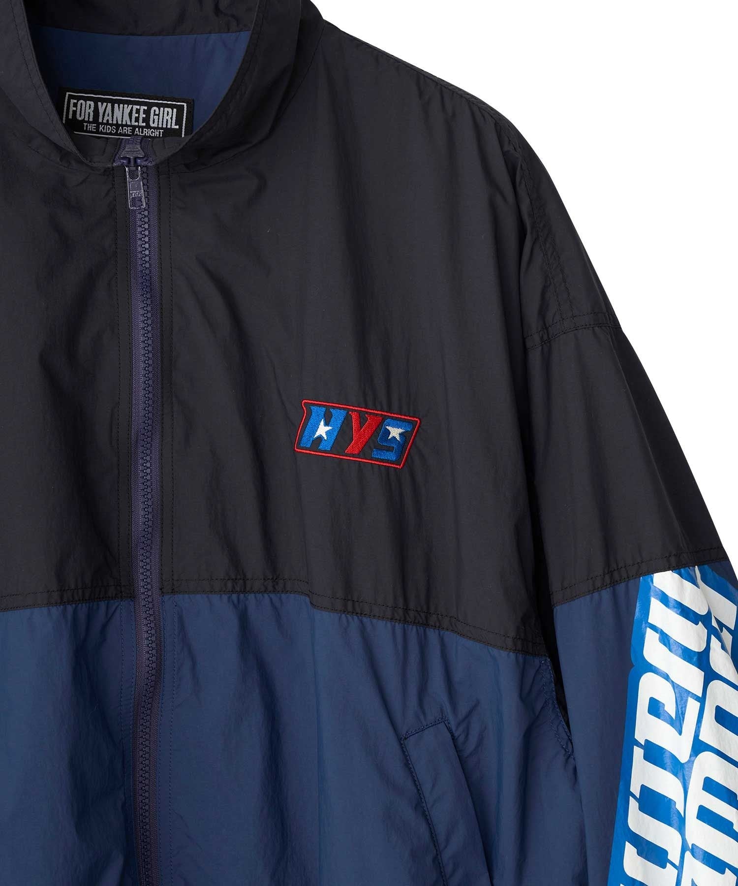 Fast Star Stand Collar Blouson