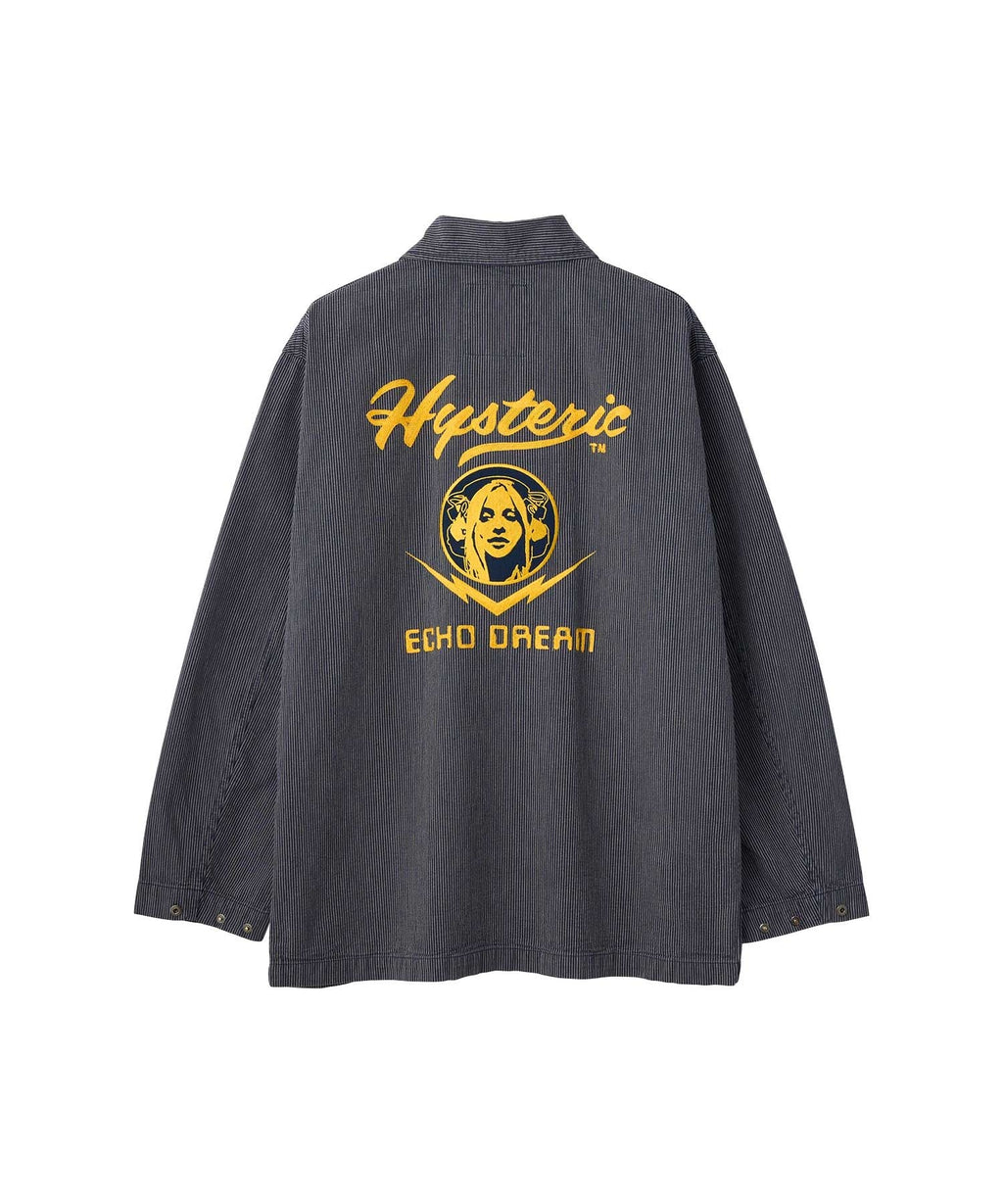 Hysteric Echo Dream Embroidered Coverall Jacket