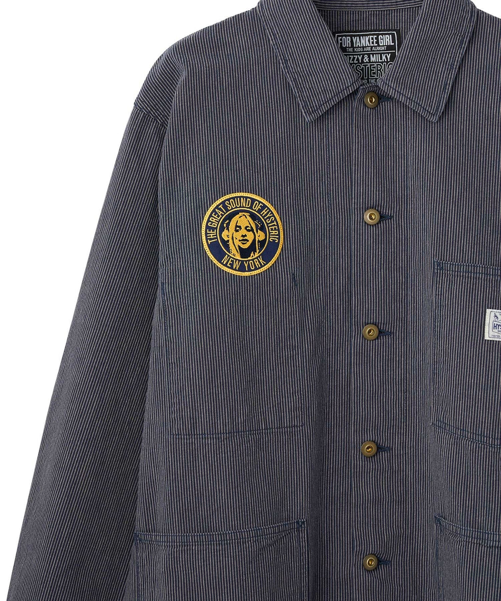Hysteric Echo Dream Embroidered Coverall Jacket