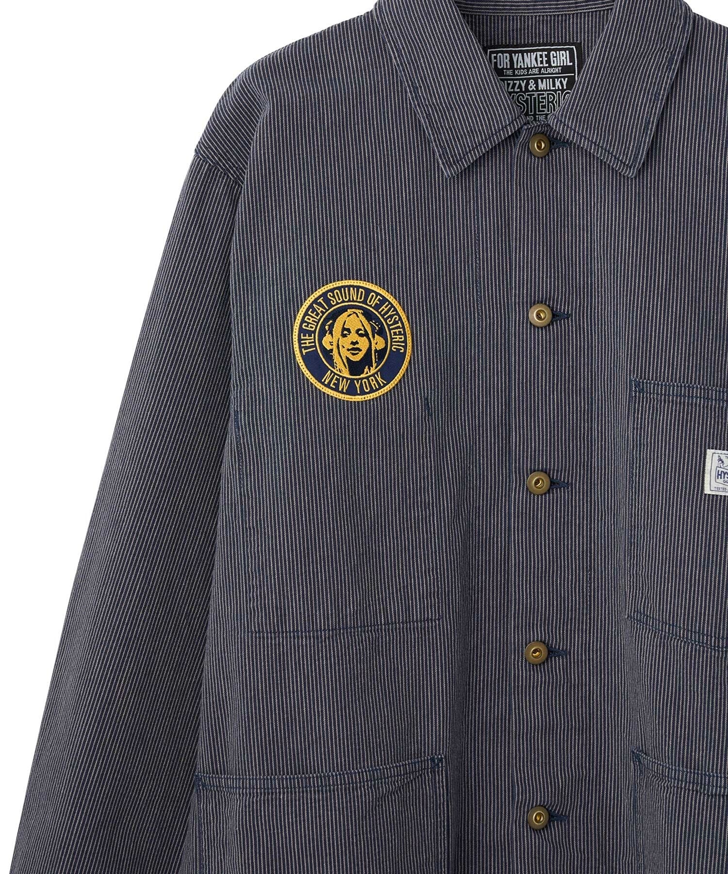 Hysteric Echo Dream Embroidered Coverall Jacket