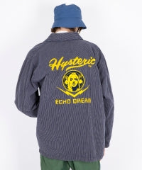 Hysteric Echo Dream Embroidered Coverall Jacket