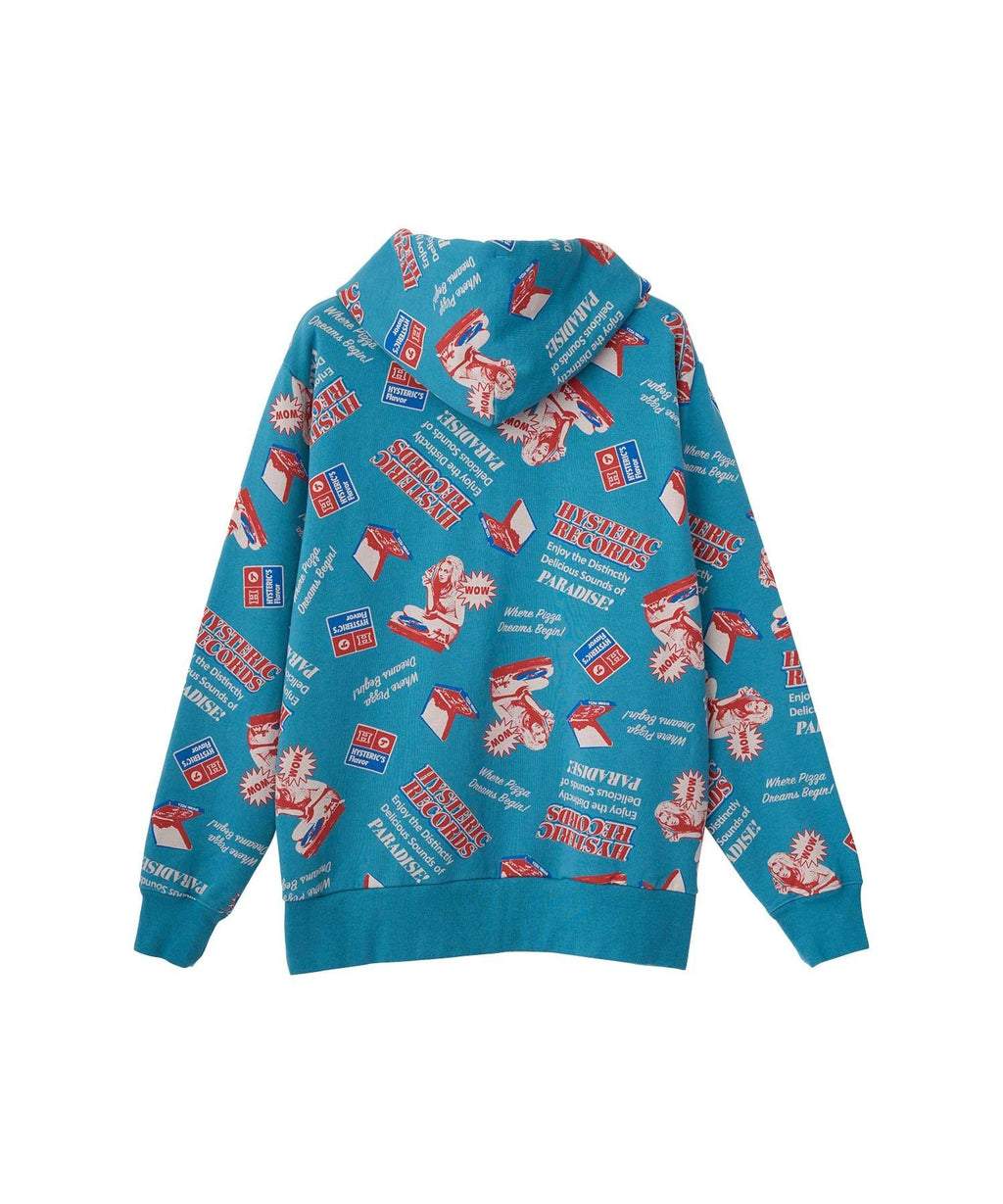 HYSTERIC RECORDS Pattern Hoodie
