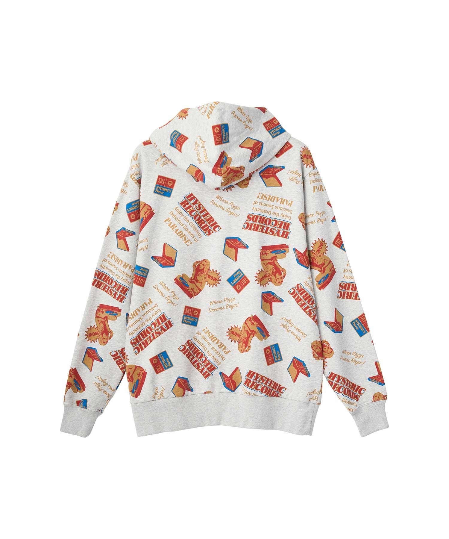 HYSTERIC RECORDS Pattern Hoodie