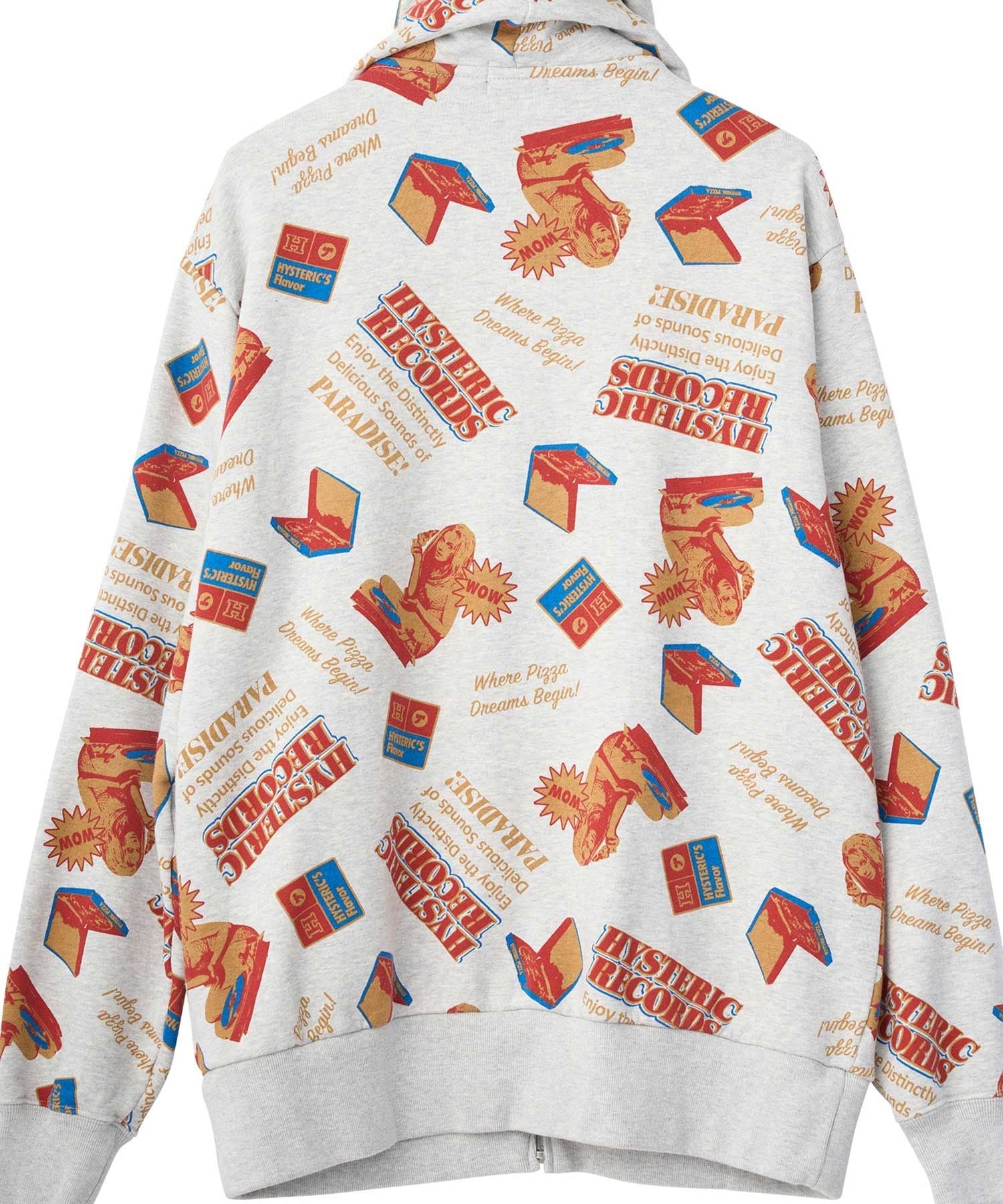 HYSTERIC RECORDS Pattern Hoodie