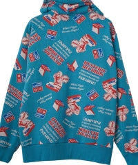HYSTERIC RECORDS Pattern Hoodie