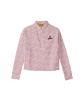 CHEERY Embroidery Jacket - Other Pink