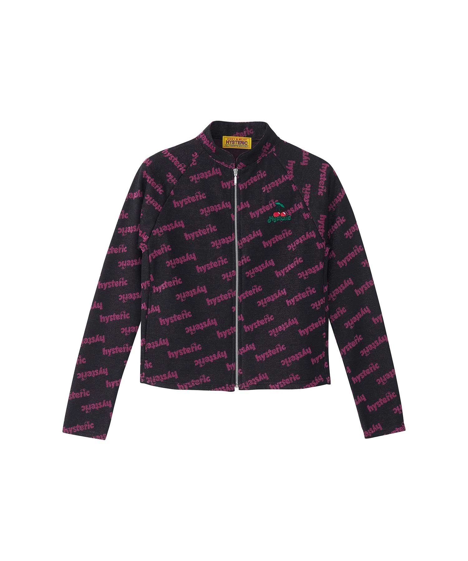 CHEERY Embroidery Jacket - Other Black