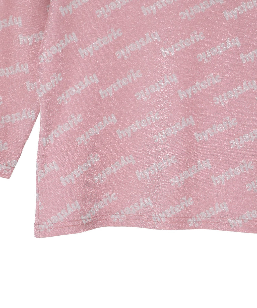 CHEERY Embroidered Three-Quarter Sleeve T-Shirt