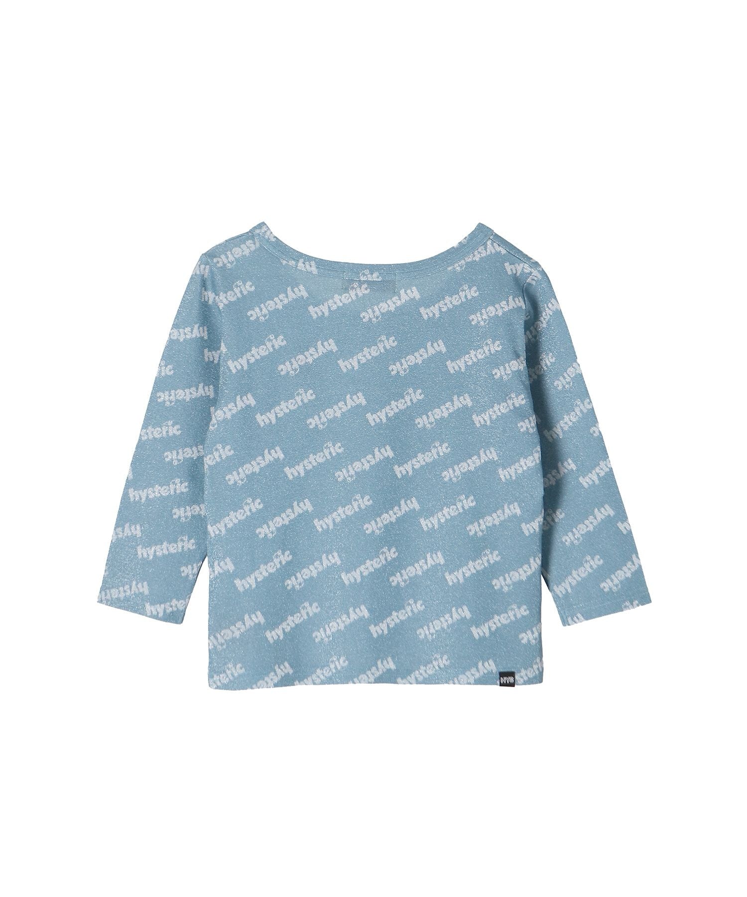 CHEERY Embroidered Three-Quarter Sleeve T-Shirt