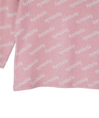 CHEERY Embroidered Three-Quarter Sleeve T-Shirt