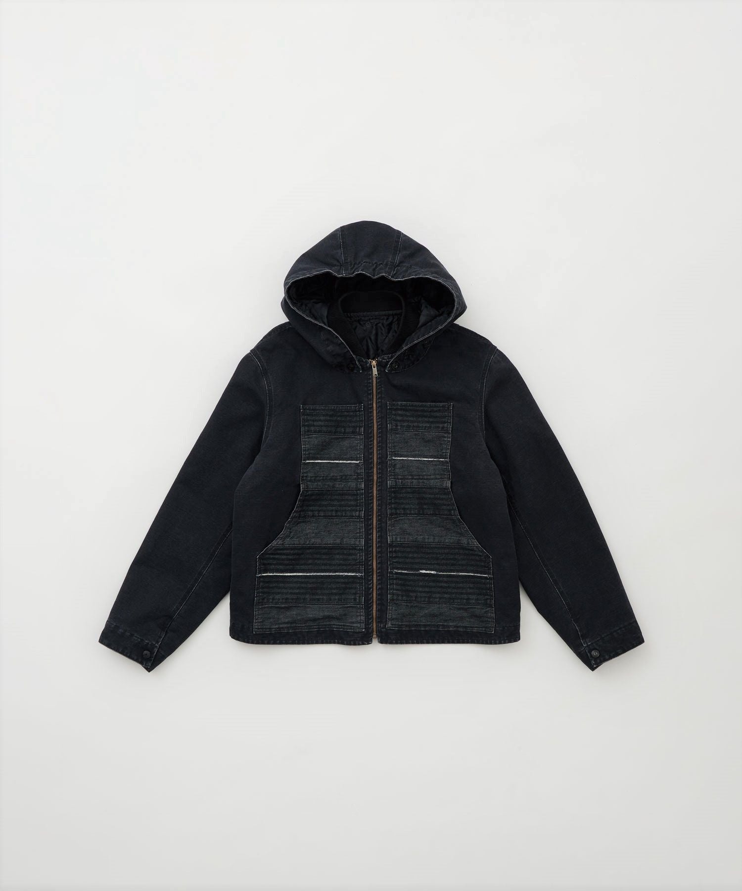 Hysteric Bootleg/Scratch Hooded Jacket - Black