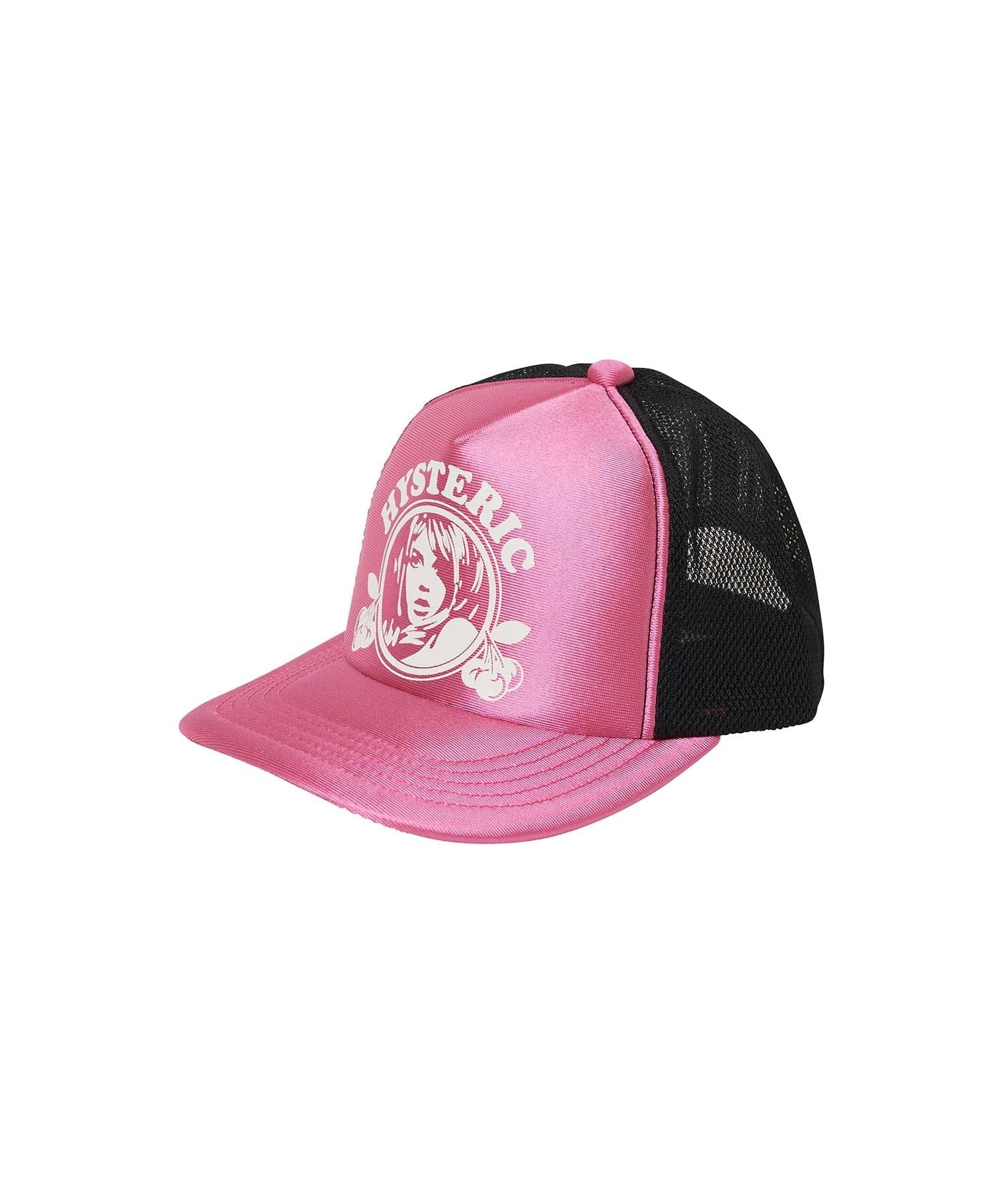 HYSTEIRC CHERRY Glossy Mesh Cap - Pink