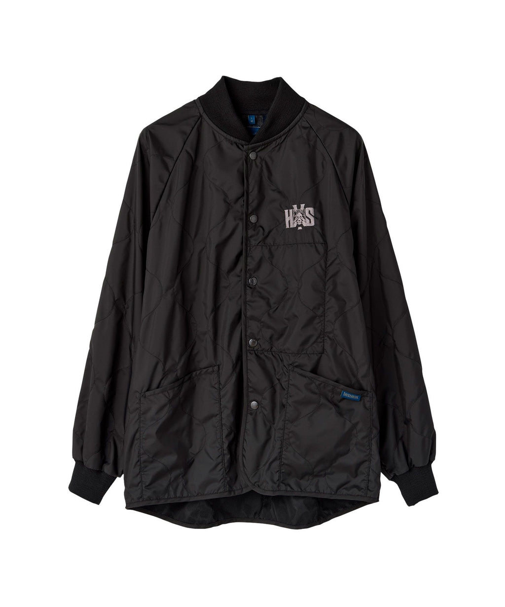 LAVENHAM×HYSTERIC BOMBER JACKET - Black