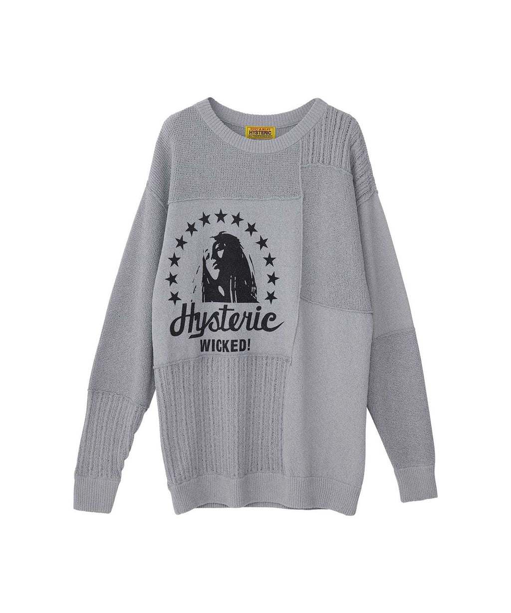 Woman Star Pullover - Gray